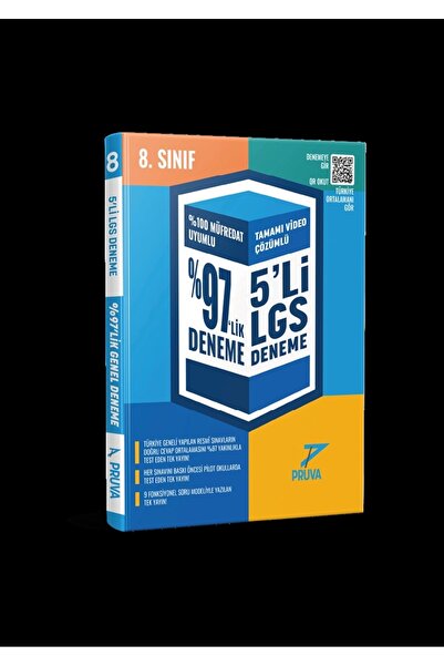 Pruva Akademi 8.SINIF 5 Lİ LGS GENEL DENEME