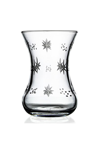 DECOCIA S03 مجموعة من 6 أكواب شاي بنمط سيما سعة 135 سم مكعب