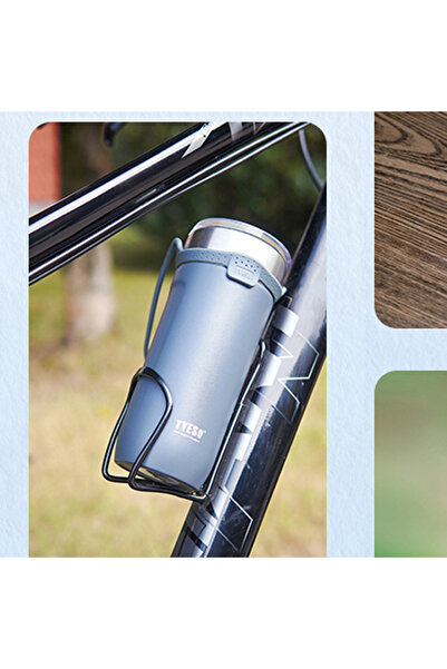 Tyeso SoulMate Tumbler Vakumlu Paslanmaz Çelik Silikon Askı 710 ML Mavi