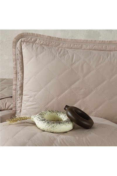 Clasy Double Bedspread Tafana Beige