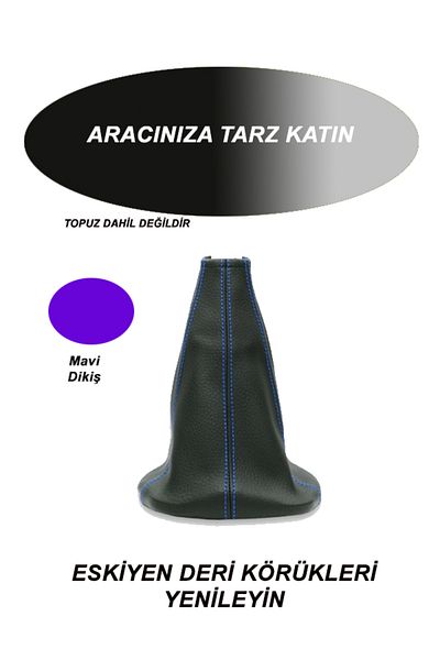 HARGE Hg Mercdss Benz C 200 Compatible Vehicle,Car,Auto Gear Bellows Blue Stitching