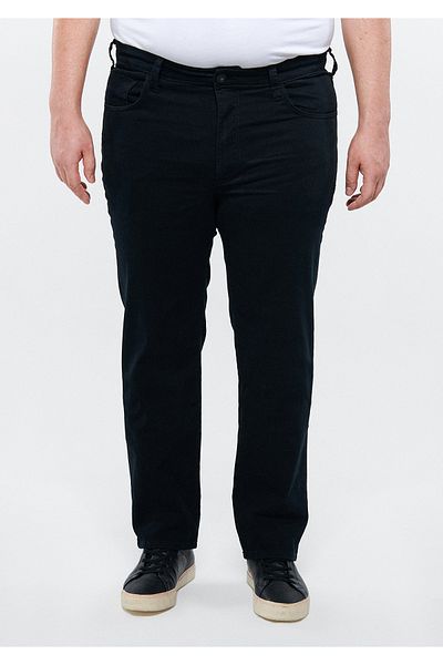Mavi Hasan Schwarze Komfort-Jeanshose 0006616291