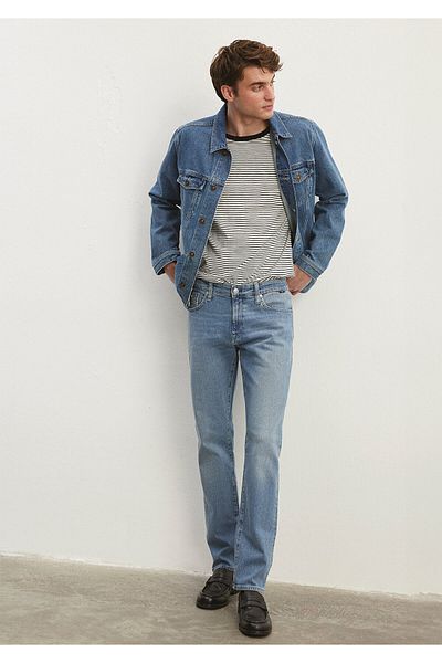 Mavi Παντελόνι Marcus Premium Shaded Indigo Si Jean0035134584