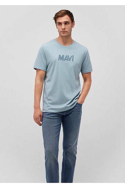 Mavi Tričko Slim Fit / Slim Fit s potištěným logem 066846-70838
