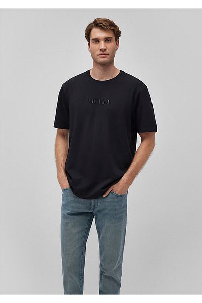Mavi Μπλουζάκι Regular Fit σε μαύρο εμπριμέ - 0610785 -900