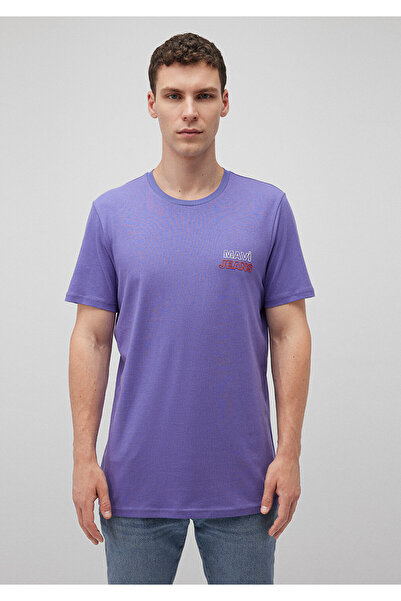 Mavi Τζιν εμπριμέ Μωβ T-Shirt Slim Fit / Slim Fit 066841-34637