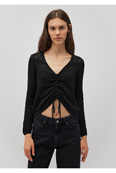 Mavi Συγκεντρωμένα Μαύρα Πλεκτά 1710309-900