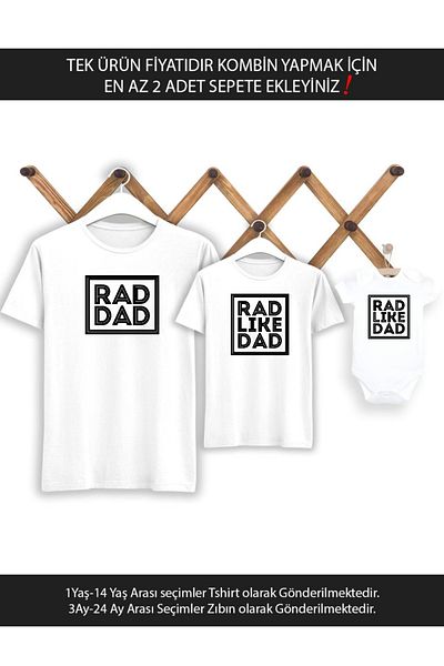 Tshirthane Rad Tată Tată Fiu Fată (PRETUL ESTE PENTRU UN ARTICOL MINIMO 2 BUC. ADĂUGAȚI ÎN COȘUL PENTRU A FACE COMBINAȚIA)