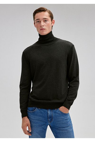 Mavi Dark Gray Turtleneck Sweater Regular Fit / Regular Cut0710127-80023