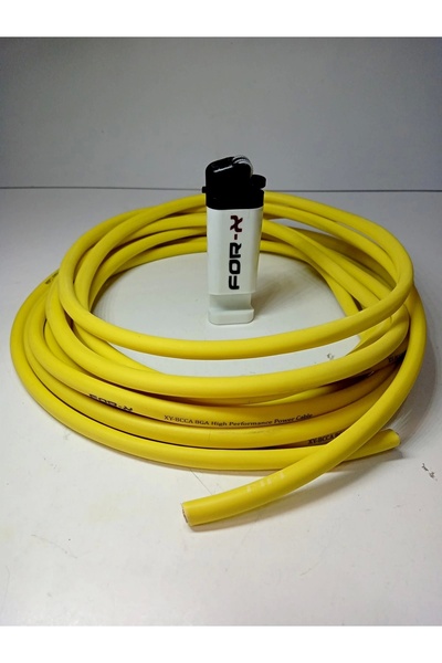 For-X Amfi Tesisat Güç Kablosu 8ga + Çakmak - Oto Anfi 8ga Power Kablosu - 5 ...