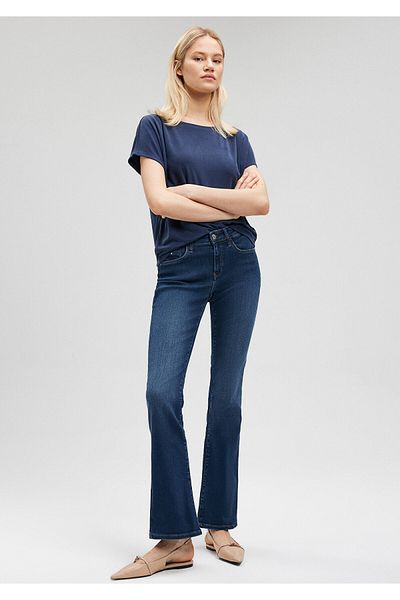 Mavi Molly Gold Classic Deep Blue Jeans - 1013684068