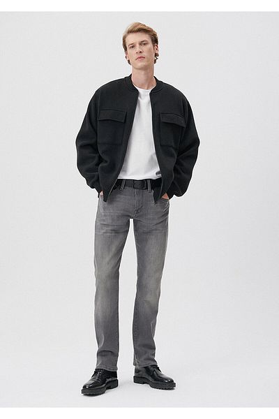 Mavi Hunter Schwarz Hellgraue Jeanshose 0020232195