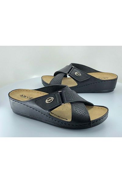 Kids Club Shoes Aryan 09-376 Papuci Ortopedici damă NEGRI