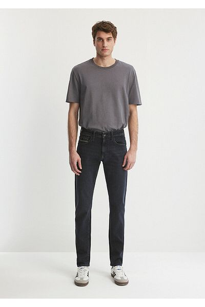 Mavi Jake Black Misty Dunkelgraue Jeanshose 0042285185