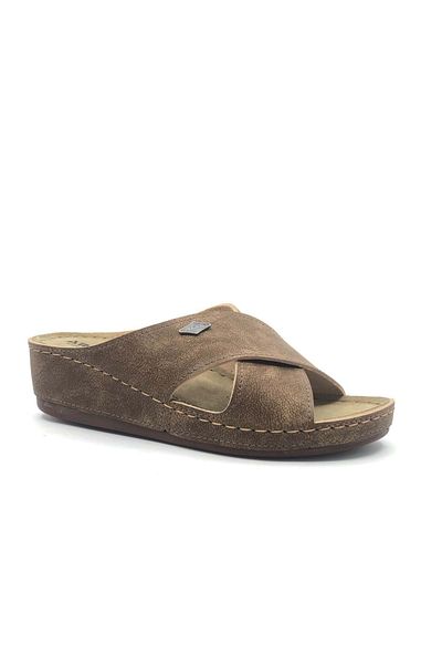 Kids Club Shoes Aryan 09-063 Γυναικείες ορθοπεδικές παντόφλες MINK
