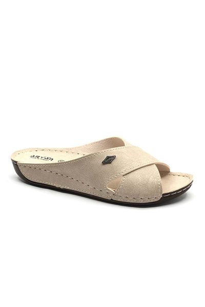 Kids Club Shoes Aryan 08-086 Γυναικείες Ορθοπεδικές Παντόφλες ΜΠΕΖ