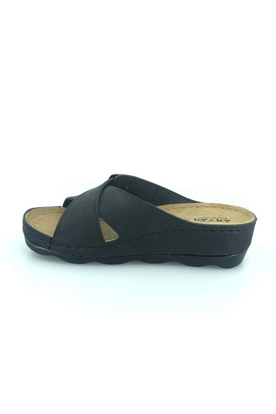 Kids Club Shoes Aryan 37-443 Γυναικείες ορθοπεδικές παντόφλες ΜΑΥΡΟ