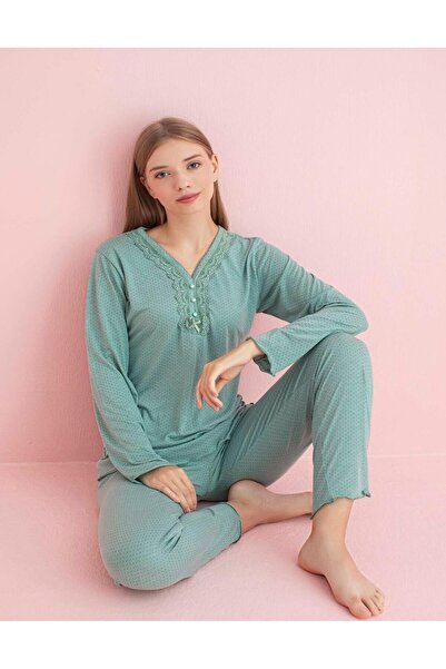 PİJAMERRY Pijamerry Жіночий бамбуковий комплект піжами з довгими рукавами та ...
