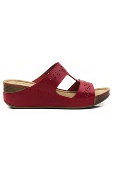 Kids Club Shoes Papuci de damă Carlaverde 4870Dr.Tavsiyeli ROSII