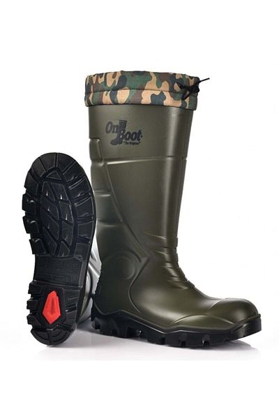 Kids Club Shoes Ten Boot Src Πολυουρεθάνης Κρύες Αδιάβροχες Μπότες Εργασίας και Κυνηγιού KHAKI