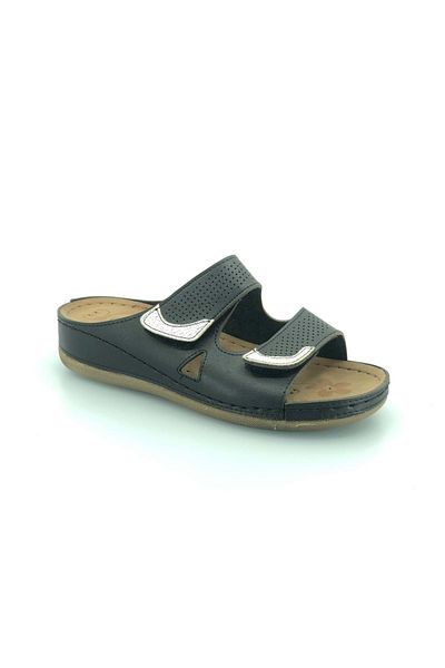 Kids Club Shoes Carlaverde 5981.Dr.Tavsiyeli Papuci ortopedici damă NEGRI