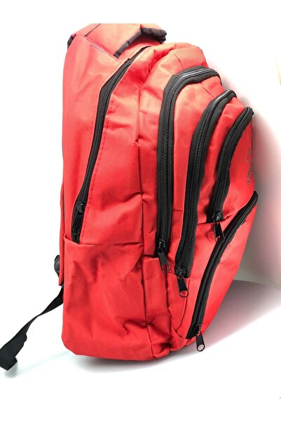 Kocamanlar Ayakkabı Kocamanlar 2122-6 Спинка з ортопедичною підтримкою, унісекс рюкзак для школи, червоний
