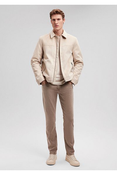 Mavi Marcus Braune Gabardine-Hose - Comfort0035186566