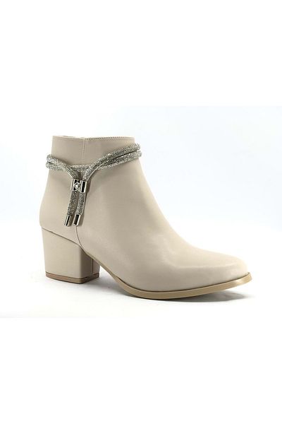 Kids Club Shoes Feles Ankle Double Stripe Stone Χαμηλή κοπή Κλασικές Γυναικείες Μπότες TEN