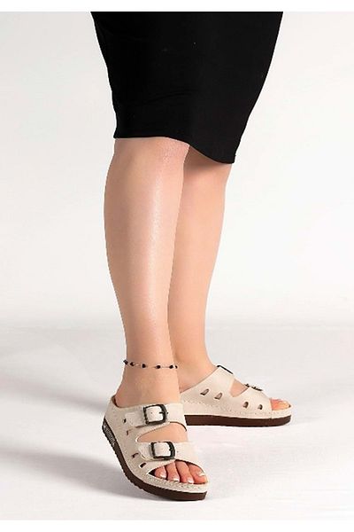 Kids Club Shoes Aryan 07-043 D.r Συνιστώμενες Ορθοπεδικές Γυναικείες Παντόφλες ΜΠΕΖ