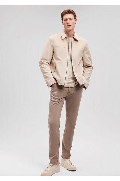 Mavi Marcus Braune Gabardine-Hose - Comfort0035186566
