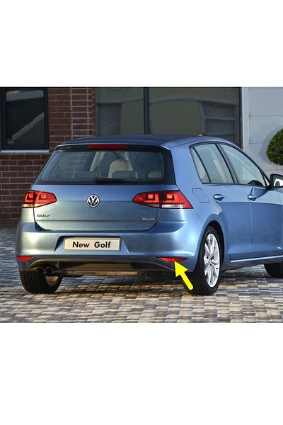 AFT Vw Volkswagen Golf 7 Mk7 2013-2017 Rear Bumper Lower Right Corner Reflector Reflective Cat Eye 5g0945106