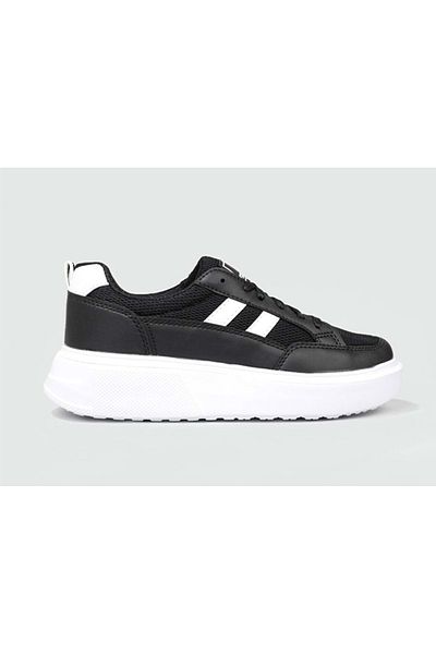 Kocamanlar Ayakkabı DarkStep 151 Sneaker Unisex Sports Shoes BLACK-WHITE
