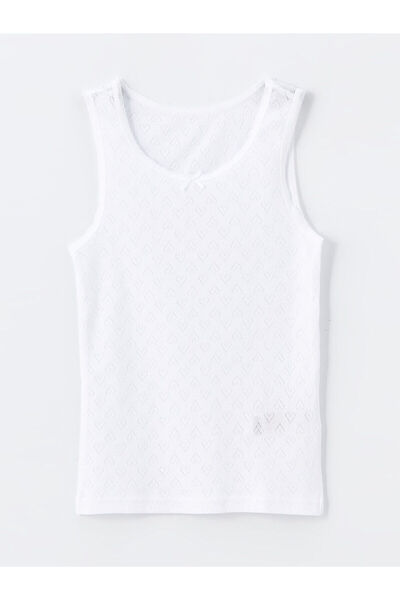 LC Waikiki Bisiklet Yaka Kız Çocuk Atlet 2'li