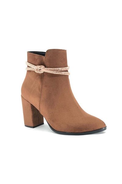 Kids Club Shoes Feles Ankle Knot Stone Χαμηλή κοπή Κλασικές Γυναικείες Μπότες TABA