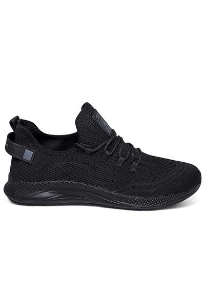 Kocamanlar Ayakkabı Pasomia 062 Knitwear Unisex Sports Shoes BLACK