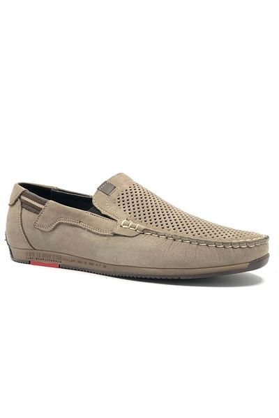 Kids Club Shoes James Franco 5091 Δερμάτινα Casual Tımbirlent Ανδρικά Παπούτσια KUM