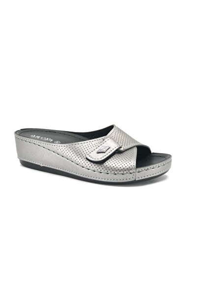 Kids Club Shoes Aryan 09-701 Ortopedsko Žene Papuče PLATINUM