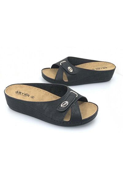 Kids Club Shoes Aryan D.r Preporučuje ortopedski ženski Papuče CRNI