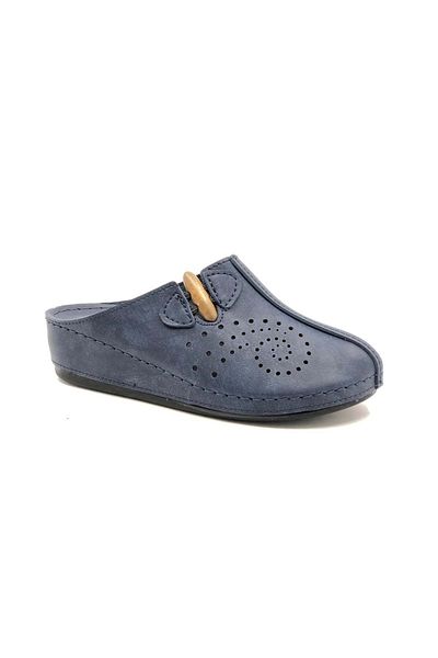 Kids Club Shoes Aryan 09-269 Dr.Tavsiyeli Ορθοπεδικές Γυναικείες Παντόφλες ΣΚΟΥΡΟ ΜΠΛΕ