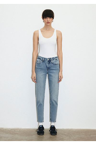 Mavi Cindy Klassische offene Jeans aus Denim -100277-86455