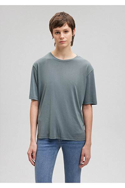 Mavi Γκρι Modal Tencel Basic T-Shirt - Κανονική Εφαρμογή 1611897 -71598