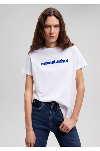 Mavi Stanbul Printed Loose CutIstanbulT-shirt - 1612108 -620