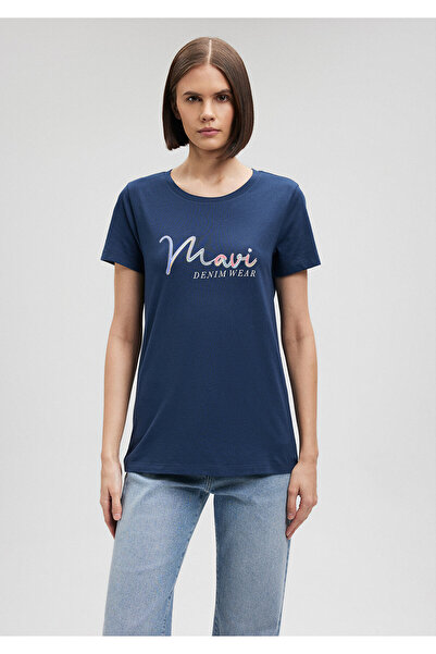 Mavi Printed Navy Blue T-Shirt Slim Fit / Slim Fit1612247-82454