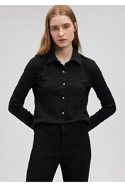 Mavi Siyah Gömlek Slim Fit / Dar Kesim 1210699-900