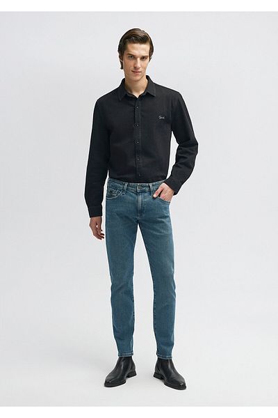 Mavi Vintage Jake Black Misty Jean Παντελόνι - 0042286526