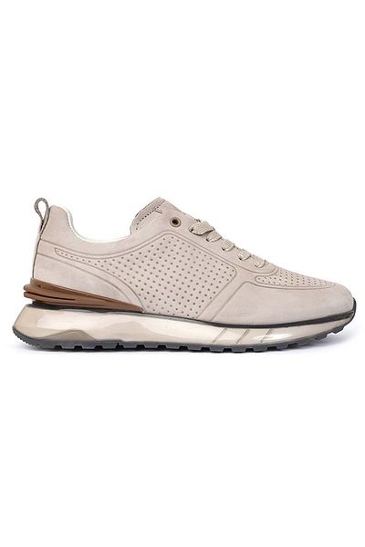 Kids Club Shoes Greyder 15362 Δερμάτινο αθλητικό αθλητικό ανδρικό παπούτσια casual VİZON