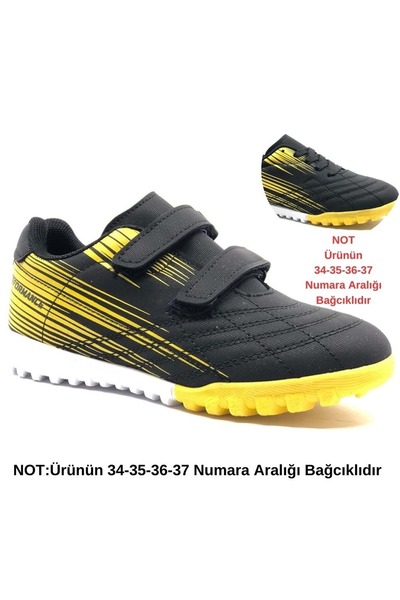 Kids Club Shoes Cool Ronaldo profesionalne dečije Tepih terenske patike CRNE