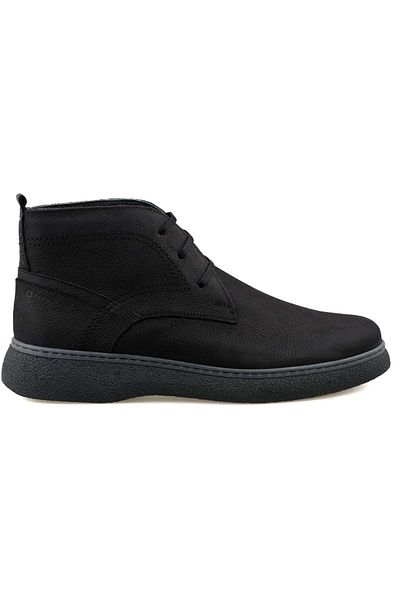 Kids Club Shoes Ανδρικές μπότες Hammer Jack 808-8323-m - Μαύρο με μαλλί