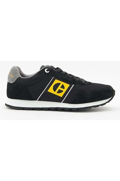 Kids Club Shoes Caterpillar 011M101118 Shelby Leather Men's Sneakers BLACK-WHITE