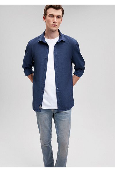 Mavi Indigo τζιν πουκάμισο Slim Fit / Slim Fit0211016-18790